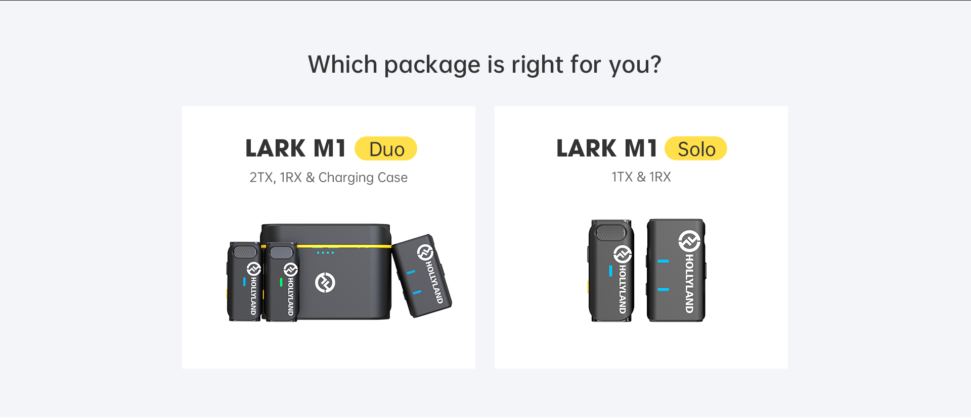 Lark M1 DUO & SOLO